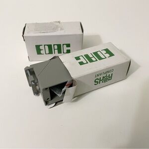 EDAC Right Angle D-Sub Connector Hood / Backshell